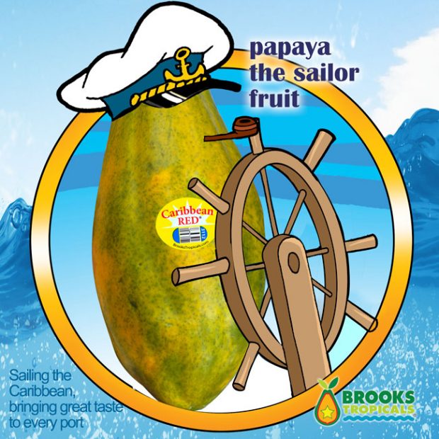 Papaya the sailor fruit