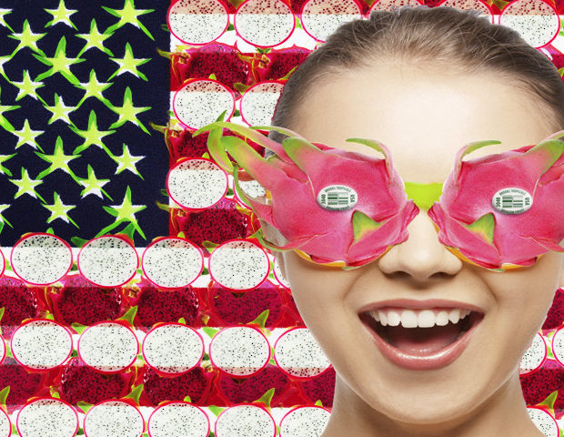 Hooray for the red, white and shocking pink!