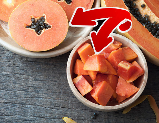Open a Caribbean Red papaya, fast