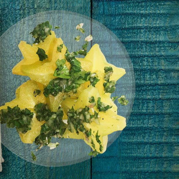 Starfruit, simple ideas work great