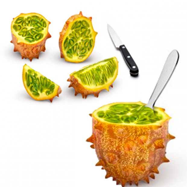 How to eat kiwano