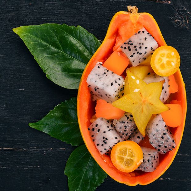 Day 12 – 30 ways in 30 days Solo papayas