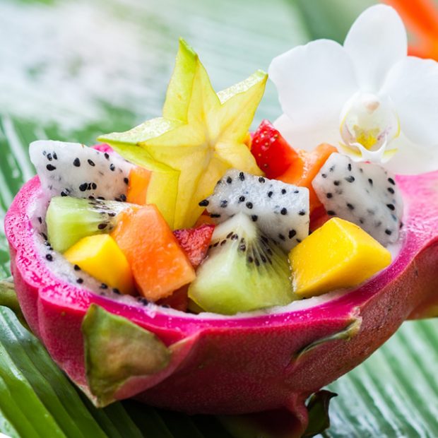 Tropical fruit salad