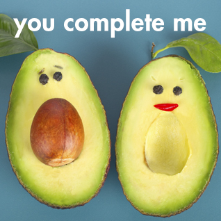 You complete me..