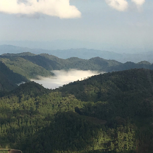 See those clouds?